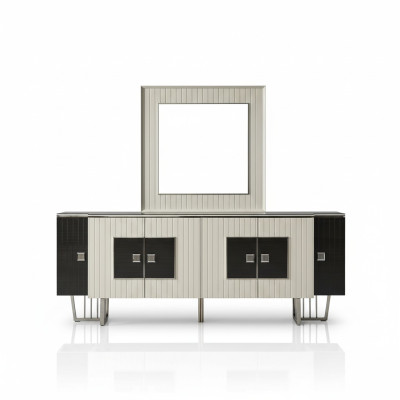 Cómoda, estante, consola, mueble, aparador, estilo italiano, cómoda, armario, lujo.