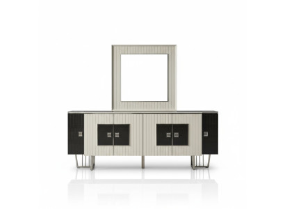 Cómoda, estante, consola, mueble, aparador, estilo italiano, cómoda, armario, lujo.