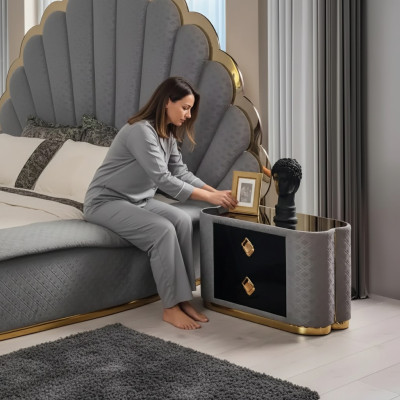 Mesitas de noche Mesa auxiliar Consola de noche Mesa de diseño Mesa de dormitorio