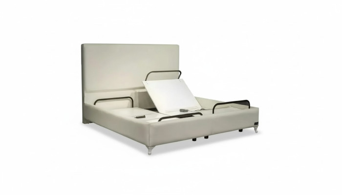 Dormitorio de lujo cama cama doble madera tapizada camas marco de cama doble moderno