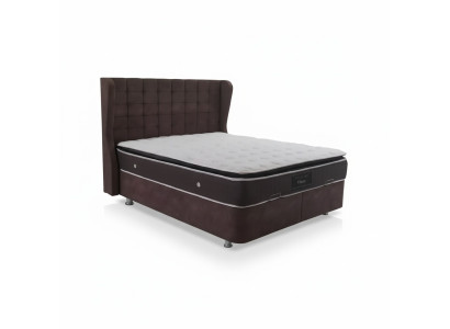 Lujo dormitorio cama doble camas diseño muebles marco cama hotel