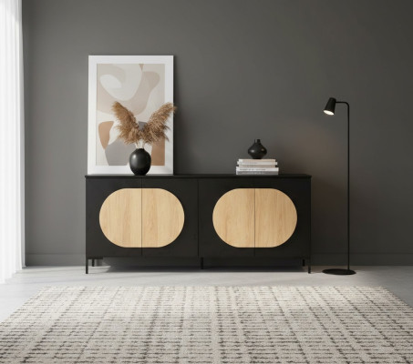 Cómoda gris, lujo, mueble aparador, armario, dormitorio, cómodas, armarios, elegante.