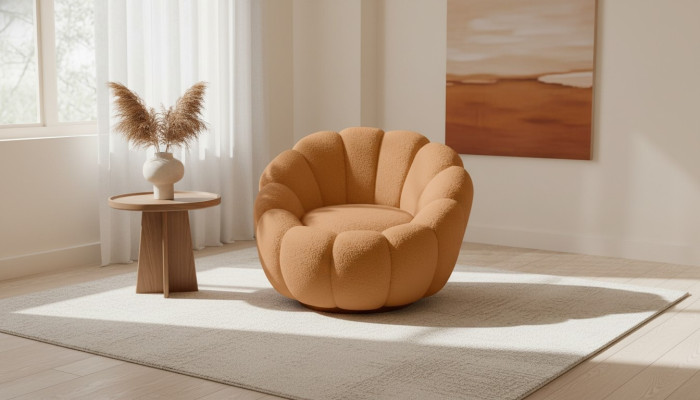 Silla de lujo Club de televisión Textil Mobiliario Salón Muebles Salón Silla de relajación