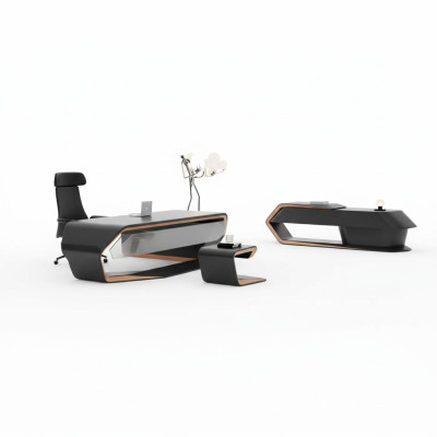 Conjunto de muebles para la oficina escritorio mesa de centro aparador muebles de lujo