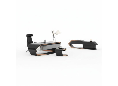 Conjunto de muebles para la oficina escritorio mesa de centro aparador muebles de lujo