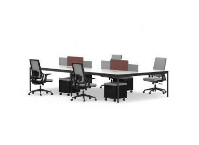 Moderno escritorio grande muebles de oficina mesa para portátil superficie de trabajo de oficina.