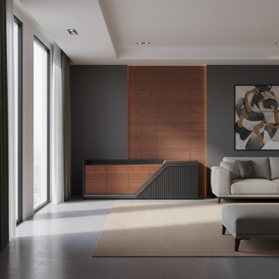 Muebles de oficina modernos, aparador, cómoda, armarios, muebles de televisión de lujo nuevos.