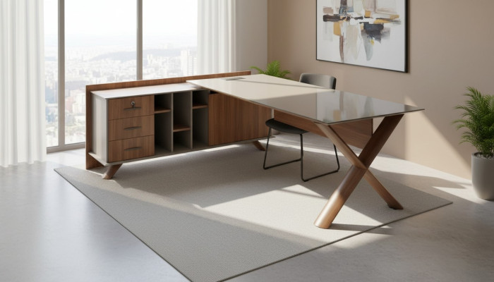 Escritorio de esquina Oficina Equipamiento Habitación Muebles Diseño Escritorios Muebles