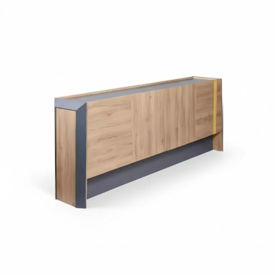 Modernes Kommode de madera, buffet, muebles de oficina, armario alto, muebles de lujo