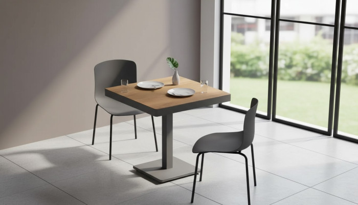 Mesa de barra de madera pequeña mesa auxiliar mesa de café mesas de sala de estar modernas
