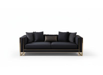 Sofá conjunto de sofá sillón 3+3+1 asiento mesa de centro mesa auxiliar set de 5 piezas