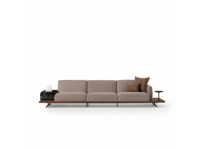 Lujo sofá de tres plazas 4 asientos muebles sofás tela sofá telas xxl