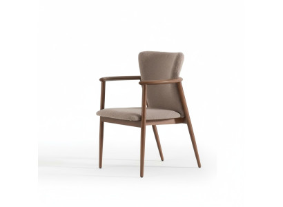 Silla de comedor diseño tapizado tela estilo silla moderna butaca