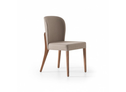 Mueble de comedor Silla Textil Cocina Diseñador Tela Tapizada Sillas