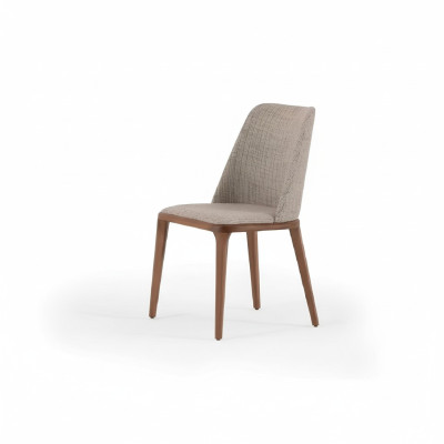 Silla de comedor de lujo, sillas de diseño en madera, silla de madera, muebles de estilo moderno.