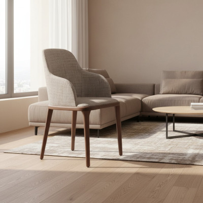 Diseño de sillas de comedor para restaurantes, lofts y hoteles.