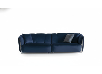 Sala de estar sofá diseñador textil asiento cojín diseño azul