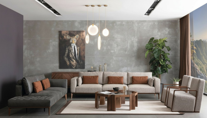 Sofá conjunto sofá muebles mobiliario conjunto sofás set tapizado muebles