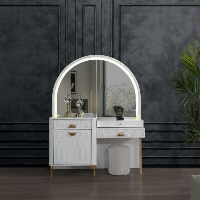 Dormitorio cómoda con consola de espejo Cómodas tocadores Muebles