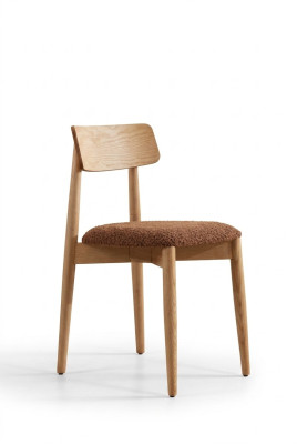Silla de comedor de lujo. Silla de madera clásica. Sillas estilo italiano.