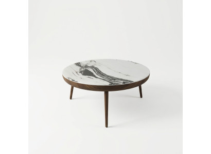 Mesa de centro de lujo de madera Muebles modernos Mesa de soporte Nueva