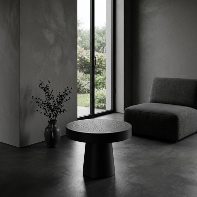 Mesa de centro Mesa auxiliar Estilo italiano Muebles de lujo Diseño de mesa Nuevo
