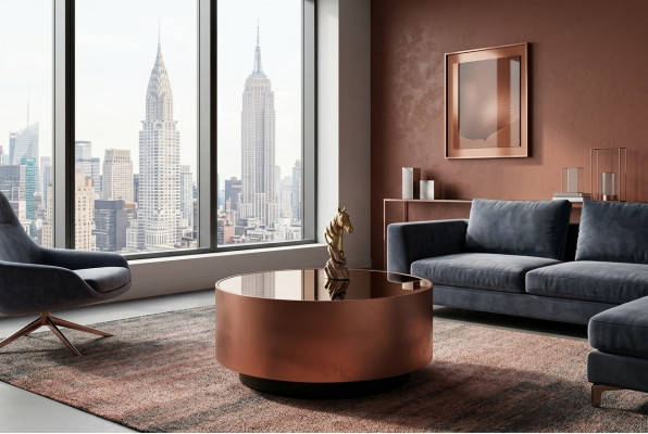Mesa de centro diseño estilo italiano mesa sala de estar muebles modernos