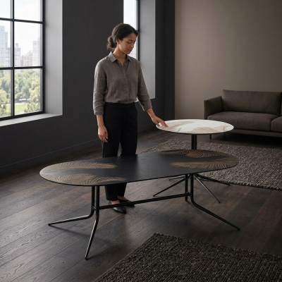 Mesa de café para sala de estar Mesa auxiliar Diseño Mesas de café Tablas de lujo