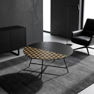 Mesa de café mesa de diseño de mesa auxiliar de mesa de sala de estar.