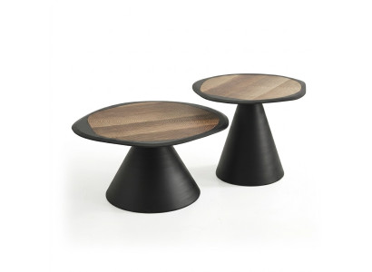 Mesa auxiliar Mesas Diseñador Mesa auxiliar Juego de mesa de café 2 piezas.