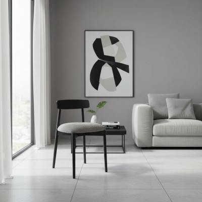 Silla moderna de madera de lujo diseño de sillas tapizadas muebles tapizados nuevos.