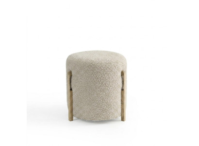 Taburete redondo Taburete Puf Reposapiés Taburete Taburete acolchado Taburete de asiento Taburete