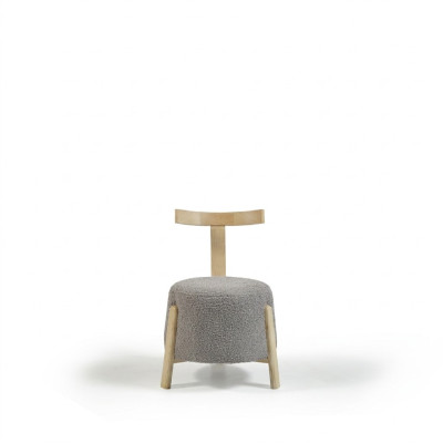 Sillón moderno 1x silla de comedor sala asiento tapizado textil nuevo