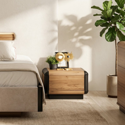 La mesita de noche ideal proporciona comodidad y practicidad en tu dormitorio.