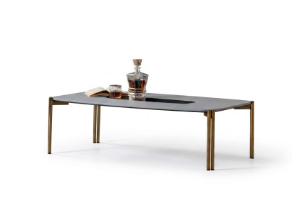 Mesa de centro Mesa de café Sala de estar Blanco Lujo Diseño de mesas de centro Madera
