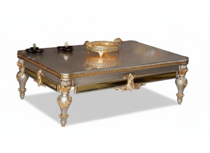 Mesa de café Mesa Mesas de centro Mesa de madera Diseño Lujo Mesa auxiliar 130x80