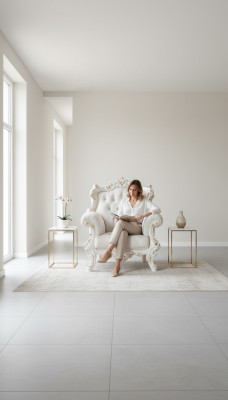 Diseño de sillón Chesterfield tapizado en tela de lujo sofá 1 plaza Real