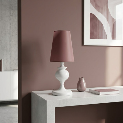 Lámpara de mesa de salón diseño luz lámparas lujo nueva rojo