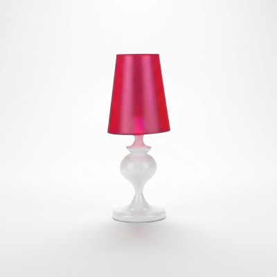 Lámpara de mesa moderna diseño rosa Lámpara de mesa de diseño de mesa