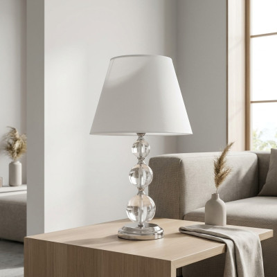 Lámpara de mesa Estilo Jugendstil Lámpara de escritorio Sala de estar blanco Dormitorio