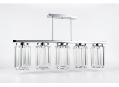 Candelabro nuevo gris lámpara de techo de salón lámpara colgante decoración