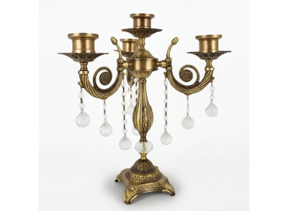 Lámpara de mesa Lámpara de noche de lujo Luces de candelabro Forma de lámpara de mesa