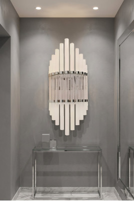 Diseño lámpara de pared de lujo lámpara de pared lámpara de pared de lujo lámpara de pared de cristal