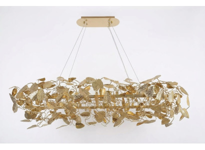 Lámpara de techo oro Sala de estar Lámpara colgante Lámpara de techo Material bronce