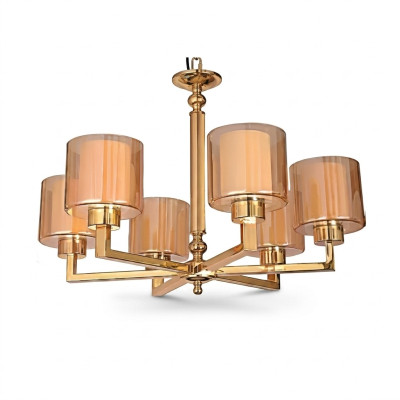 Lámpara de techo de estilo moderno, hermosa, en color dorado para la sala de estar, nueva, para el dormitorio.