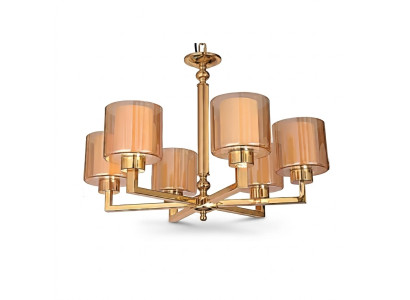 Lámpara de techo de estilo moderno, hermosa, en color dorado para la sala de estar, nueva, para el dormitorio.