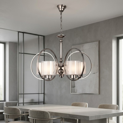 Lámpara de techo salón Lámpara de techo de cristal Lámpara colgante dormitorio Luminaria