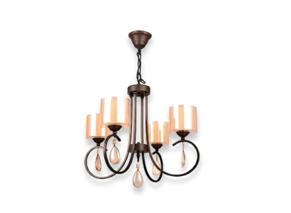 Lámpara de techo colgante de diseño moderno Dorado Sala de estar Cristal nuevo