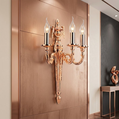 Aplique de pared dormitorio sala de estar lámpara de pared lámpara luz lujo dormitorio