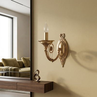 Aplique de pared Estilo Moderno Material Latón Sala de estar Nuevo